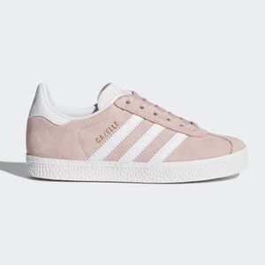 ADIDAS Gazelle Kids Pink Sneakers Shoes - Size 12
